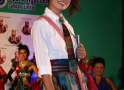  Title winner Miss Nilima Maden during the competition performing with beautiful smiling.